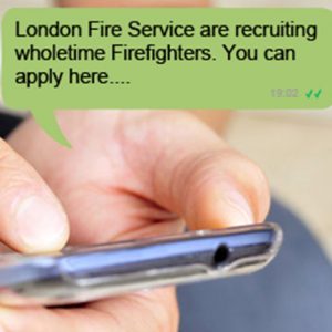 Firefighter Recruitment Text Alert Service