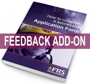 application feedback