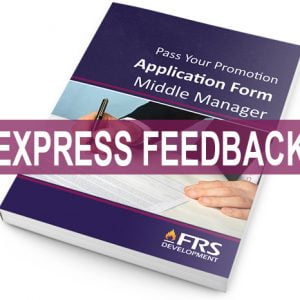 Pass Your Middle Manager Application Express Feedback