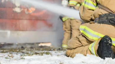 Winter Challenges for Firefighters